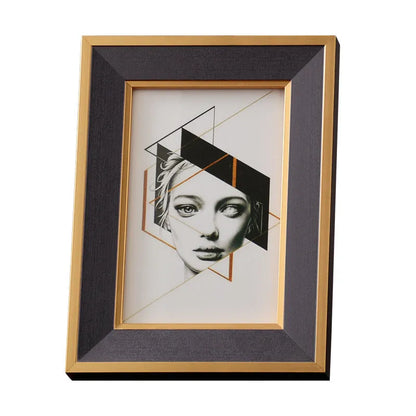 Solid wood photo frame desktop picture frame decoration in 6, 7 and 10 inch sizes