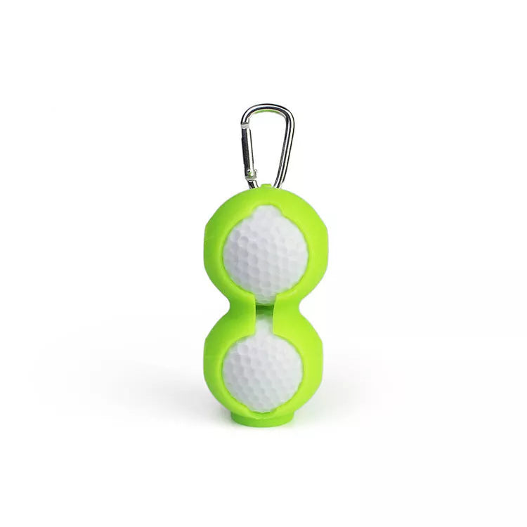 Silicone golf ball cover in various colors for protection and style