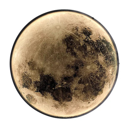 Modern Moon Wall Lamp with adjustable lighting for bedroom decor
