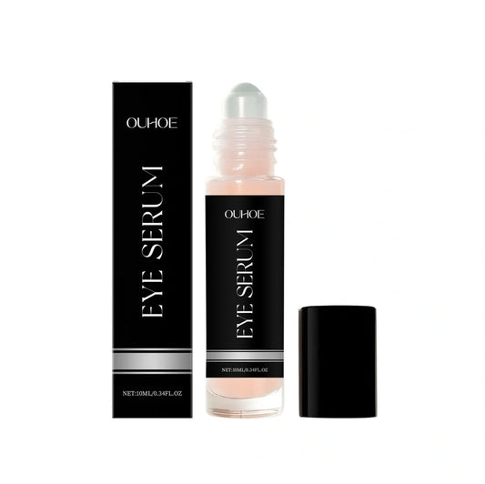 Radiant Eye Gel 10ml container with measurement markings showing gel texture