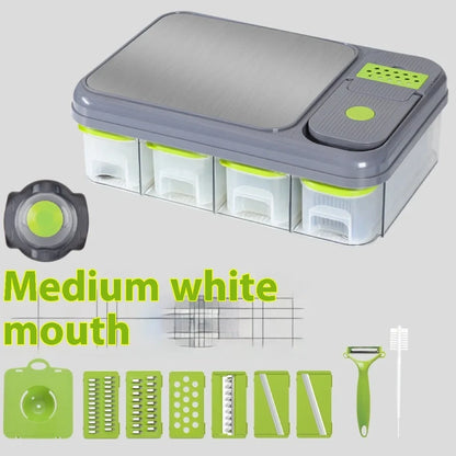 Stainless steel cutting board with wire cutter, 43cm kitchen food preparation surface