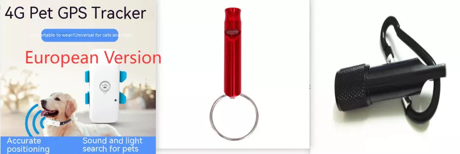 4G Pet Locator GPS Collar with BeiDou tracking for dogs and cats, waterproof design