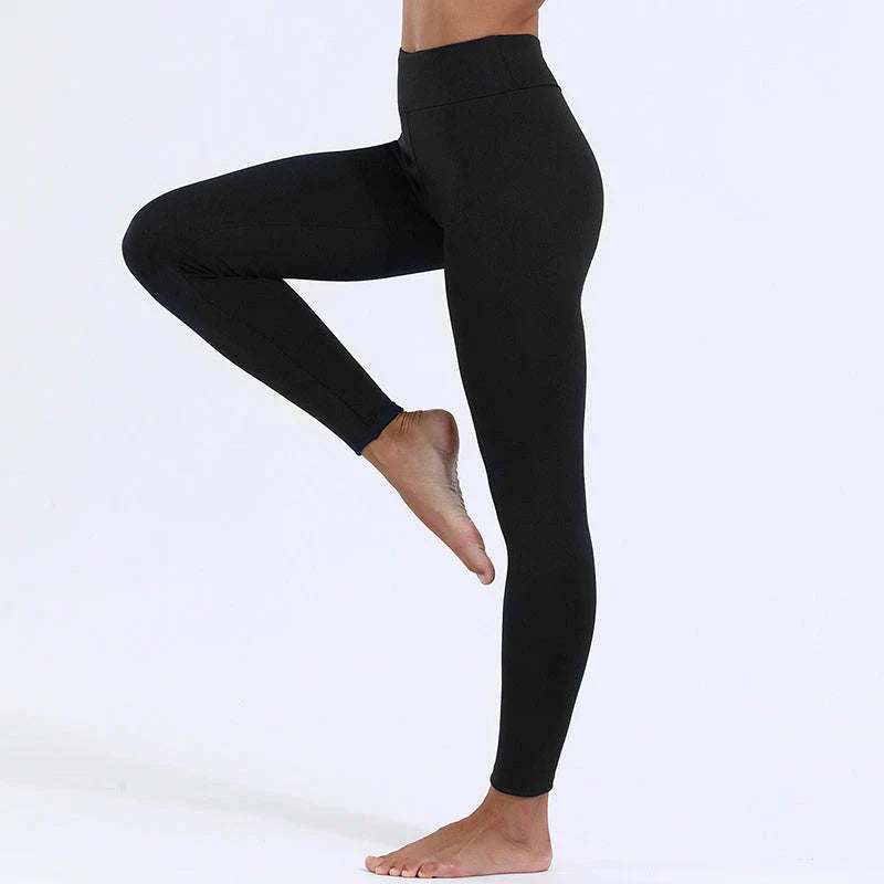 Premium cashmere-blend leggings in a variety of colors for stylish winter warmth