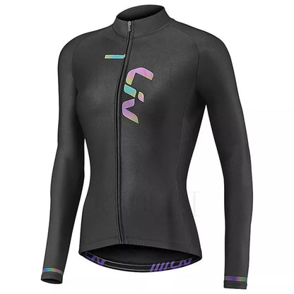 Women's leisure cycling suit in breathable polyester for comfortable rides