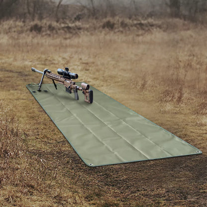 Tactical shooting anti-splashing outdoor camping beach mat in black, khaki, or army green