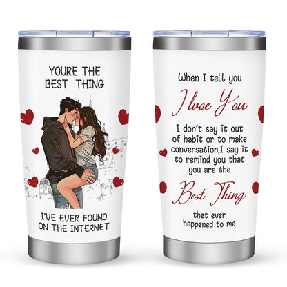 20oz Stainless Steel Car Cup Holder with Leak-Proof Lid and Secure Fit in Vehicle Cup Holder