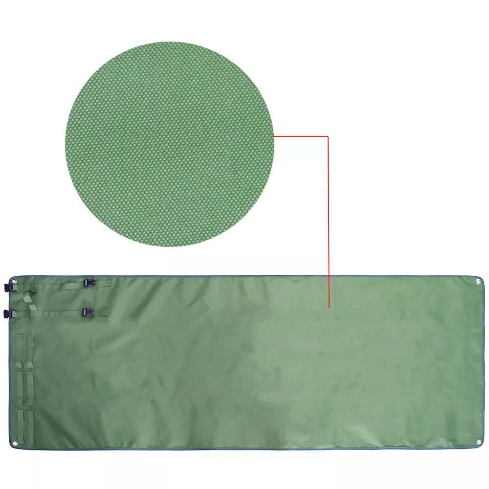 Tactical shooting anti-splashing outdoor camping beach mat in black, khaki, or army green