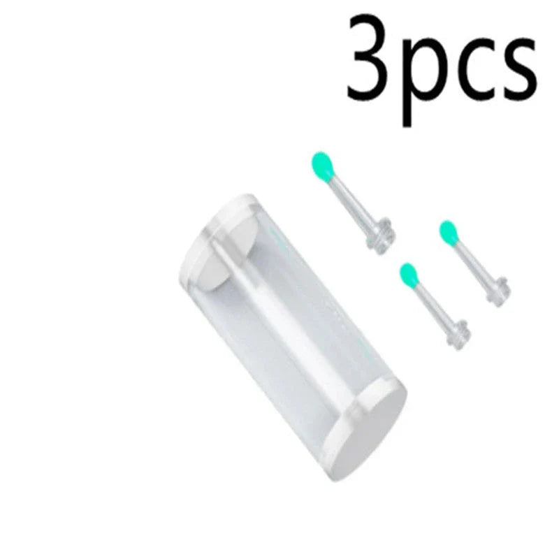 Wireless otoscope with 360-degree HD camera and LED light for safe and effective earwax removal