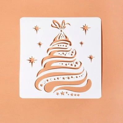 Stylish DIY holiday photo tent kit with hollowed-out design for easy festive decor and custom Christmas scenes