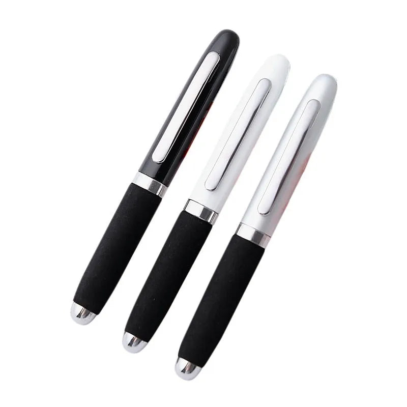 EVA Metal Cap Mini Ballpoint Pen with metal body, 112mm length, and 1.0mm tip in various refill colours