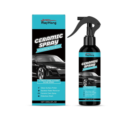 120ml automobile ceramic coating spray bottle with PTFE formula for hydrophobic paint protection