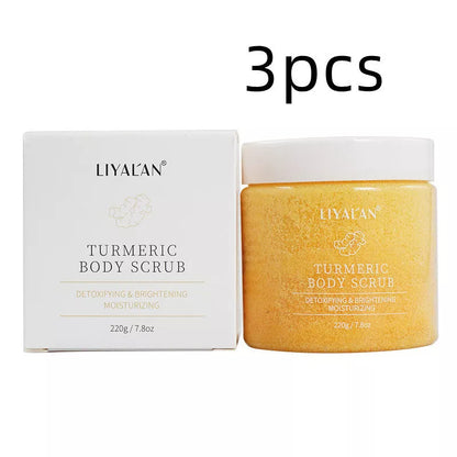 Turmeric Facial Scrub 220g for softening cutin and brightening skin
