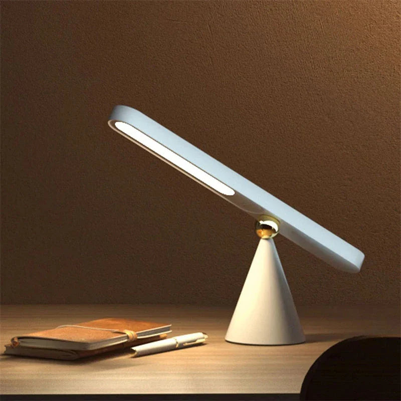 Hhomeenjoy Multifunctional Geometric Desk Lamp with Wireless Charging and Magnetic Suction