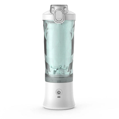Powerful portable blender with 6-blade design for smoothies and shakes on the go