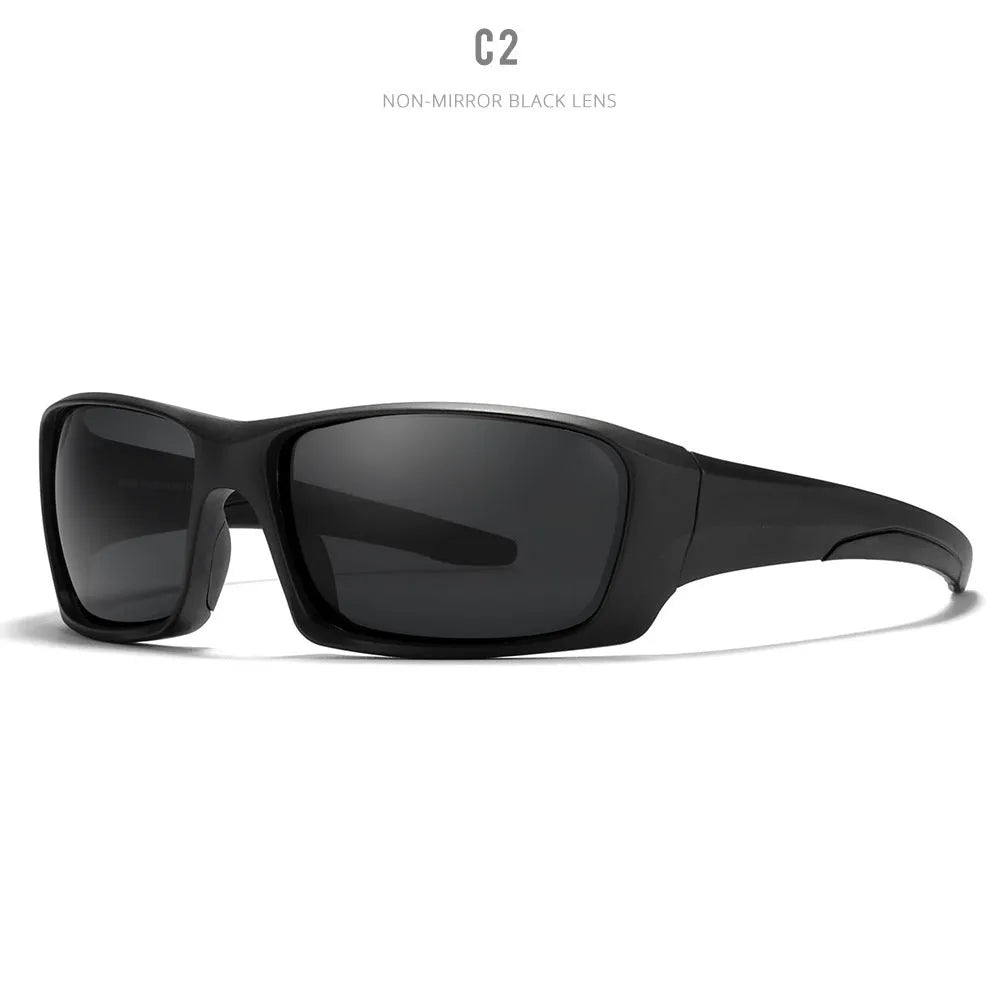 Ultralight polarised sports sunglasses with TR90 frame and TAC lenses in multiple colour options.