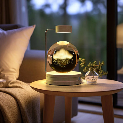 Captivating Crystal Ball Dinosaur Nightlight with Warm, Soothing Glow