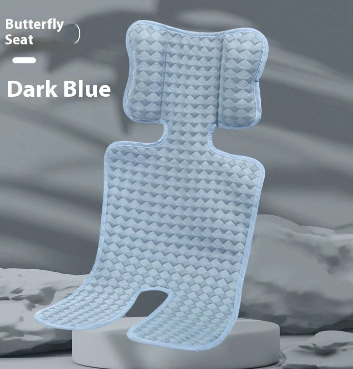 LaTeX Cool Silk washable children's summer mat chair cushion in viscose fibre construction