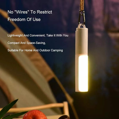 Smart Motion Sensor LED Night Light with adjustable brightness and color temperatures