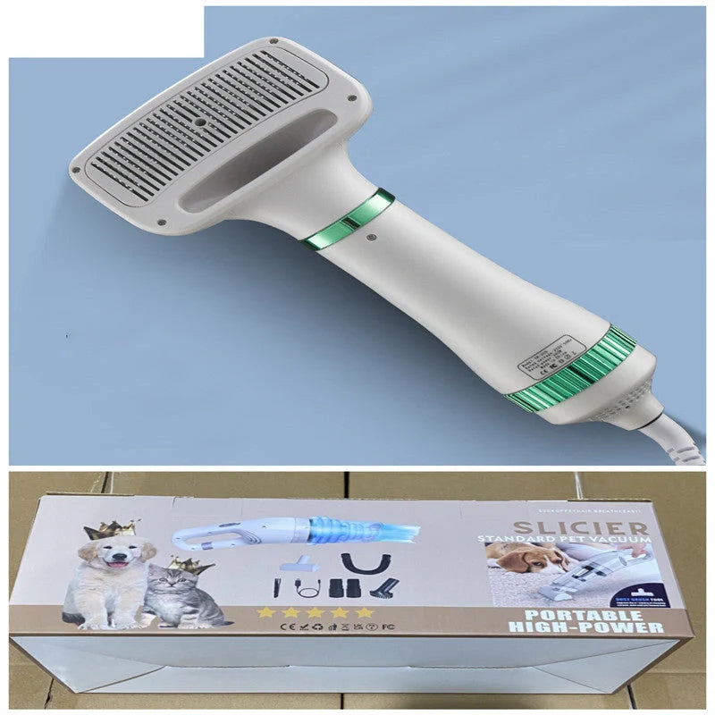 Pet Hair Dryer for Dogs with One-Click Hair Removal Feature