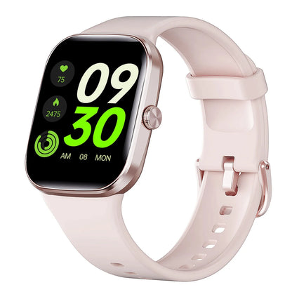 Bluetooth smart sports watch with TFT screen, heart rate and sleep monitoring, shown in five colour options