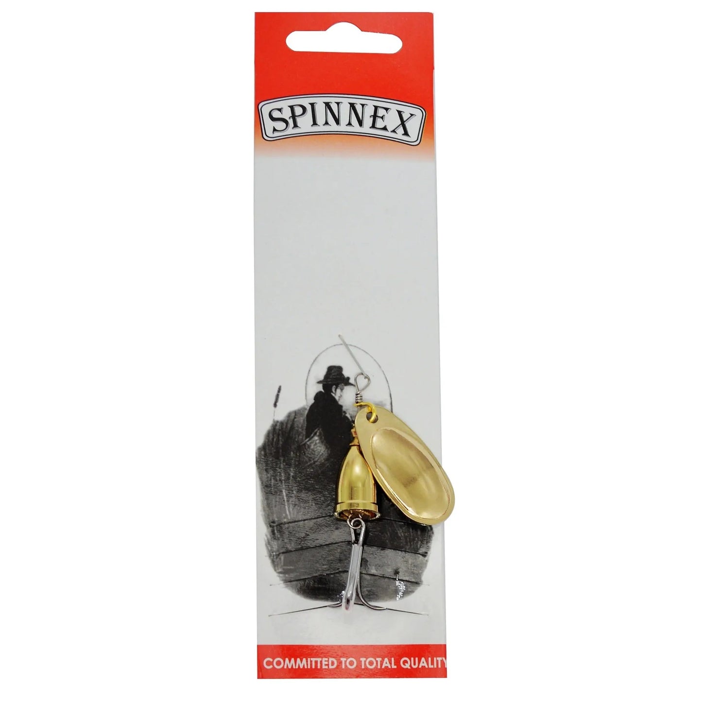 R Composite Rotating Sequins Copper Bell Fishing Lure in multiple metallic colours showing 3# size and construction details