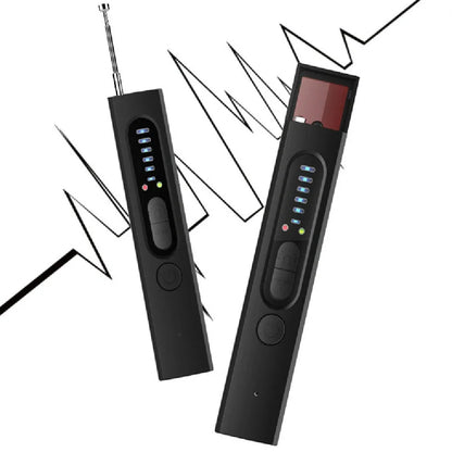 Wireless infrared detector measuring 10.8cm with USB cable for hidden camera detection