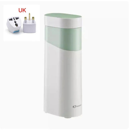 Black or green desktop instant water dispenser with 1600W power and under 1 litre tank capacity