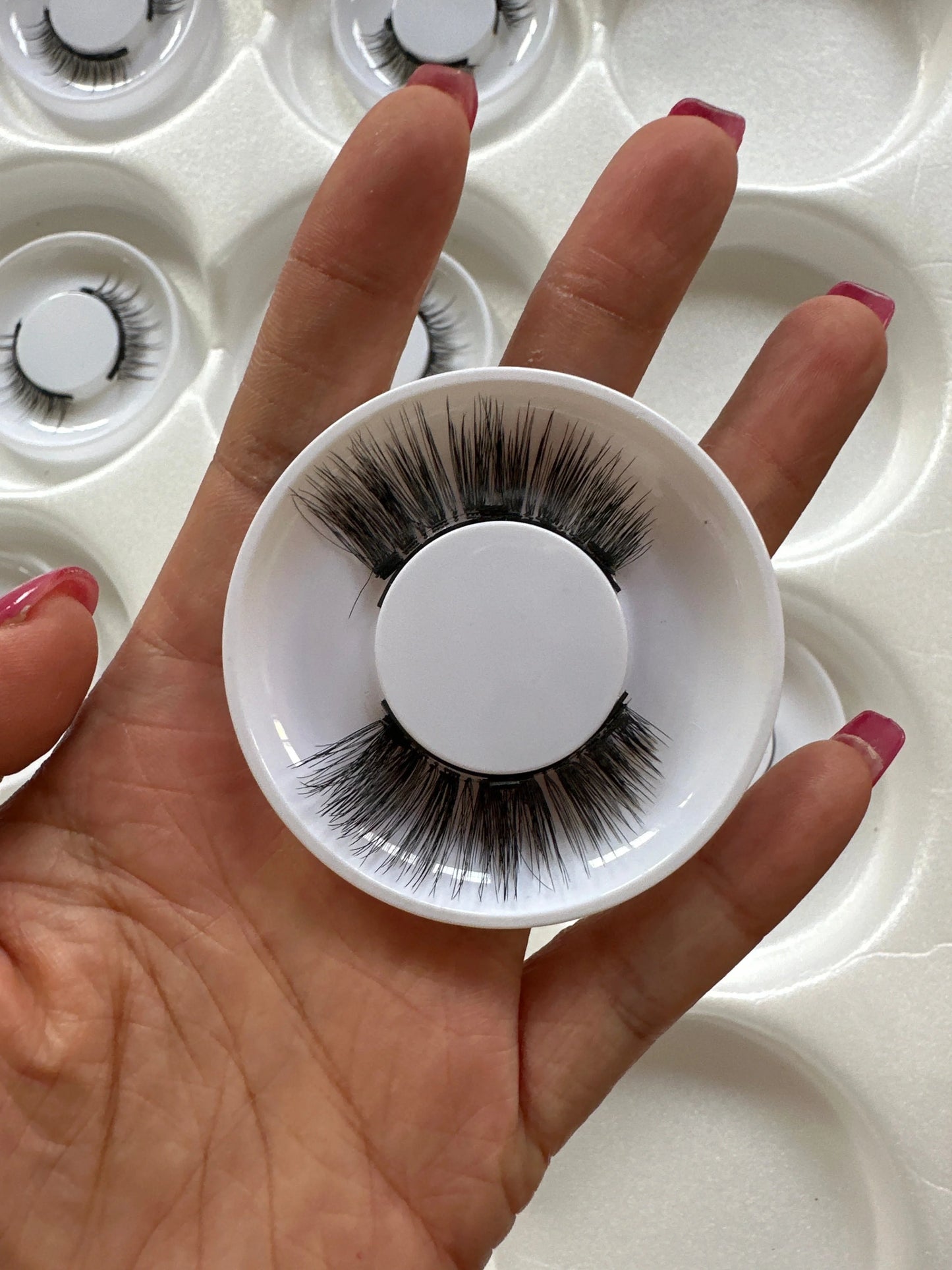 Magnetic Suction False Eyelashes in various styles and options for customizable glamour