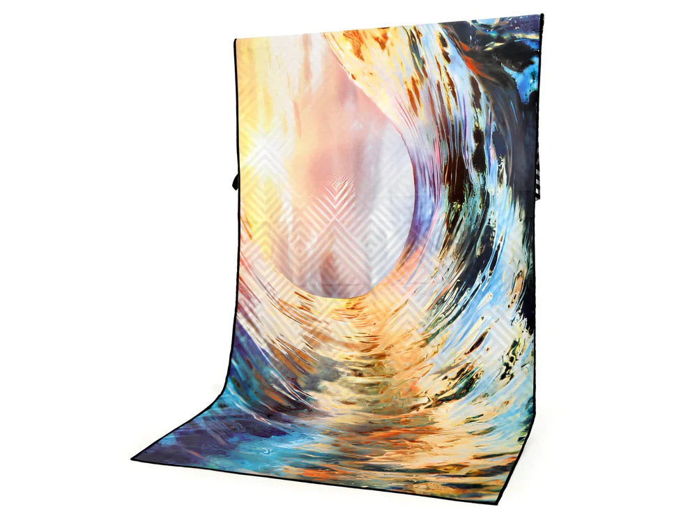 Superfine fibre beach towel in various colours, 175x75cm size, 280g lightweight for travel and outdoor sports