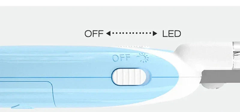 Electric Pet Nail Trimmer with LED Light for Cats and Dogs - Precisely Trim Nails with Ergonomic Design and Bright Illumination