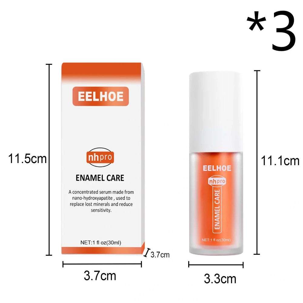 30ml fluoride-free whitening toothpaste in 12.5cm compact tube with teeth whitening variant