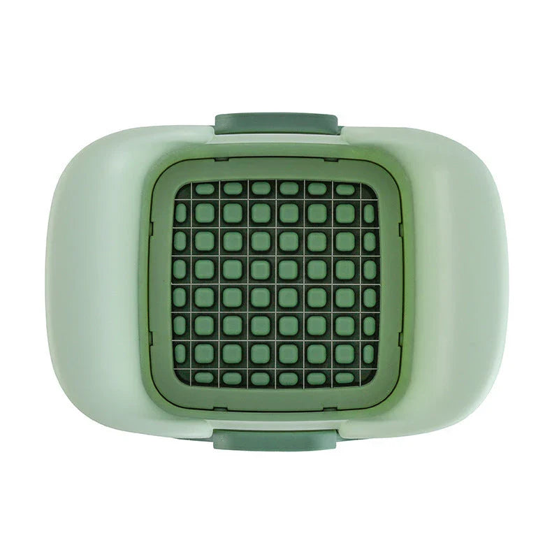 Premium Vegetable Chopper with Stainless Steel Blades for Effortless Meal Prep