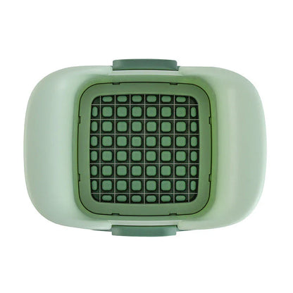 Premium Vegetable Chopper with Stainless Steel Blades for Effortless Meal Prep