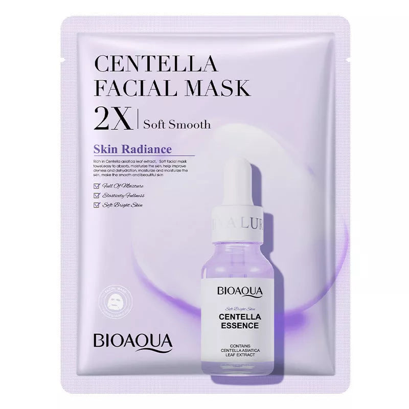 Collagen Face Mask with Hyaluronic Acid for deep skin hydration and firming