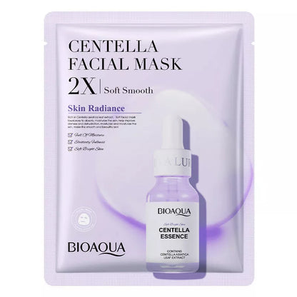 Collagen Face Mask with Hyaluronic Acid for deep skin hydration and firming