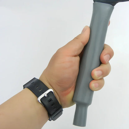 Handmade silicone kitchen insulation sleeve with non-slip textured surface for heat protection