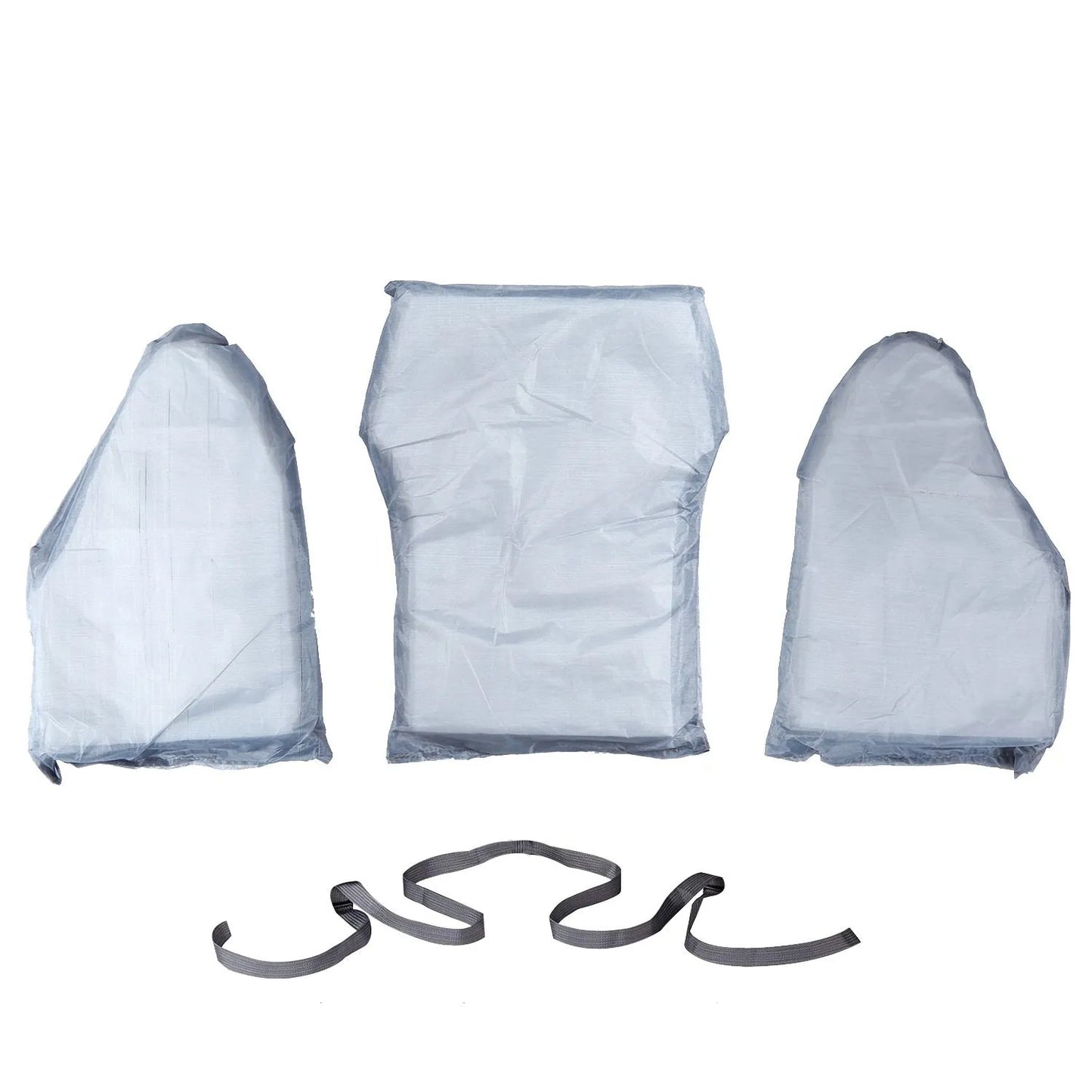 Fishing life jacket with removable EPE foam inserts, 10 pockets, adjustable straps, and reflective panels for water safety