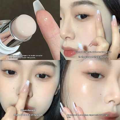 Water light facial repair highlighter makeup stick, 6g net content, in natural colour.