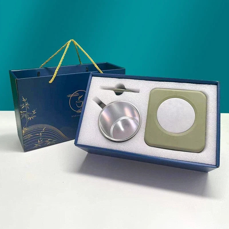 Rapid cooling and heating portable coffee and beverage cup with car adapter in various colors and styles