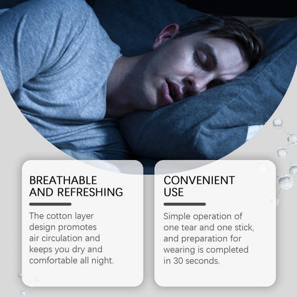 Anti-snoring nasal sticker strips pack containing 30 individual adhesive patches