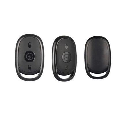 433m wireless car remote cloning device with ABS housing showing button configurations