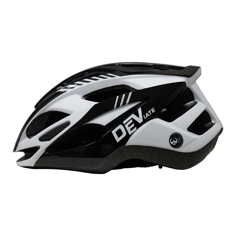 Adult plus size cycling helmet in size L with ultra-light breathable construction