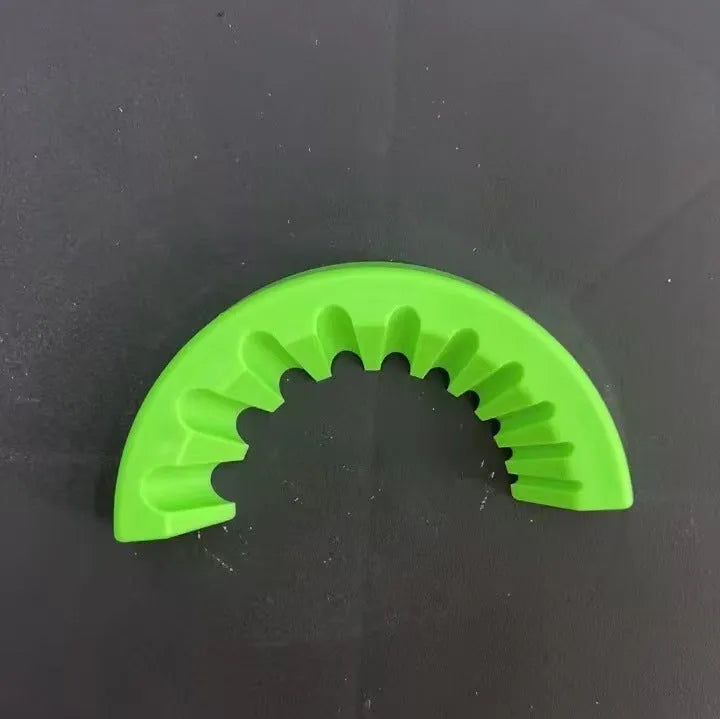Angle grinder grinding bit bracket holder in yellow, green, and black colours for 3-12mm accessories