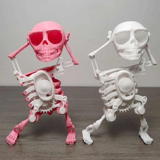 Customizable 3D Skull Desk Toy - Unique Gothic-Inspired Office Accessory for Stress Relief