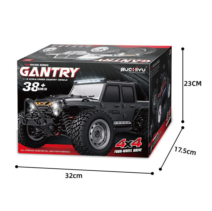 1:16 scale remote control Jeep car with wireless handle controller on charging cable