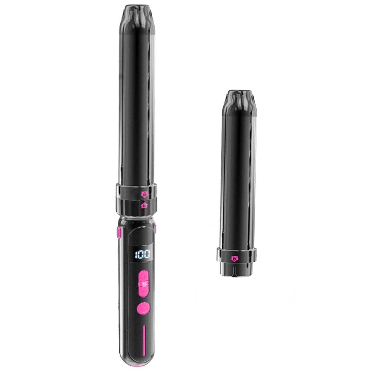 Curly Hair Straightener with dual-function design, ceramic heating element, and anti-scald protection for safe and versatile hair styling