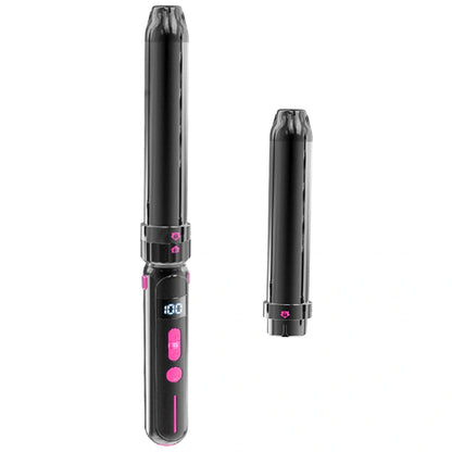 Curly Hair Straightener with dual-function design, ceramic heating element, and anti-scald protection for safe and versatile hair styling