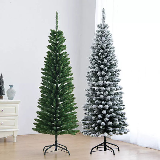 1.2 m green PVC Christmas tree decoration for festive holiday season