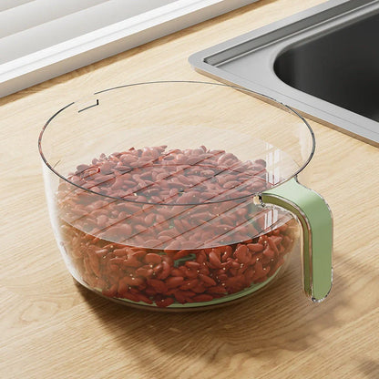 Multifunctional kitchen drainage basin for washing fruits and vegetables