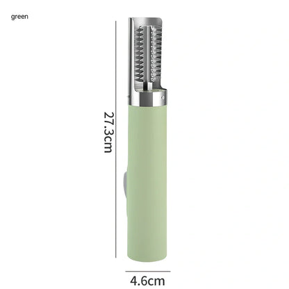 Electric handheld fish scaler machine in white, black, or light green with 125W motor and waterproof design